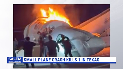 1 Killed When Small Plane Crashes On Texas Highway