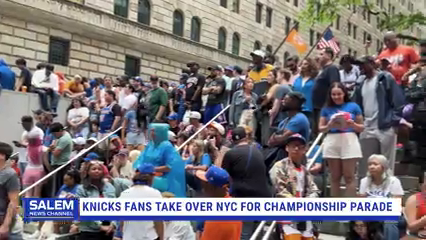 Knicks Fans Flood New York For Championship Parade
