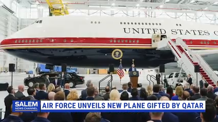 Trump Unveils Brand New Air Force One From Qatar