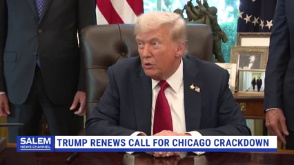 Trump Renews Call For Federal Action After Deadly Chicago Weekend