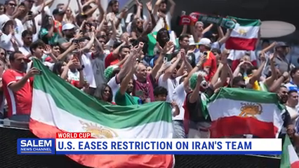 U.S. Eases Restriction On Iran's World Cup Team, Allowing Travel 2 Days Before Next Match