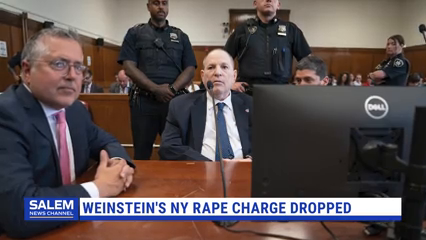 Weinstein's NY Rape Charge Dropped After Accuser Says She Can't Endure 4th Trial