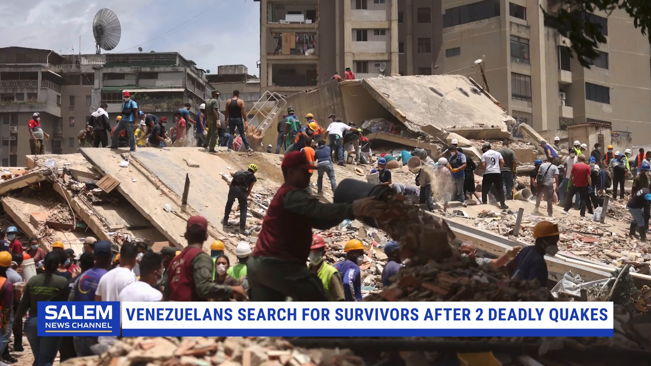 Venezuelans Search Rubble For Survivors After 2 Deadly Quakes