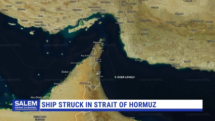 Cargo Ship Strike Halts U.N. Escort Operations In Strait Of Hormuz