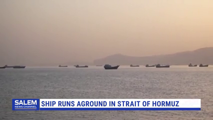 Ship Runs Aground In Strait Of Hormuz