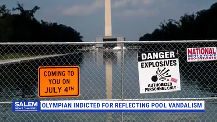 Ex-U.S. Olympian Indicted Over Alleged Reflecting Pool Vandalism
