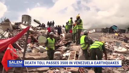 Death Toll Tops 3,500 After Venezuela Earthquakes