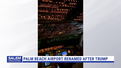 Florida's PBI Gets New Name: DJT International Airport