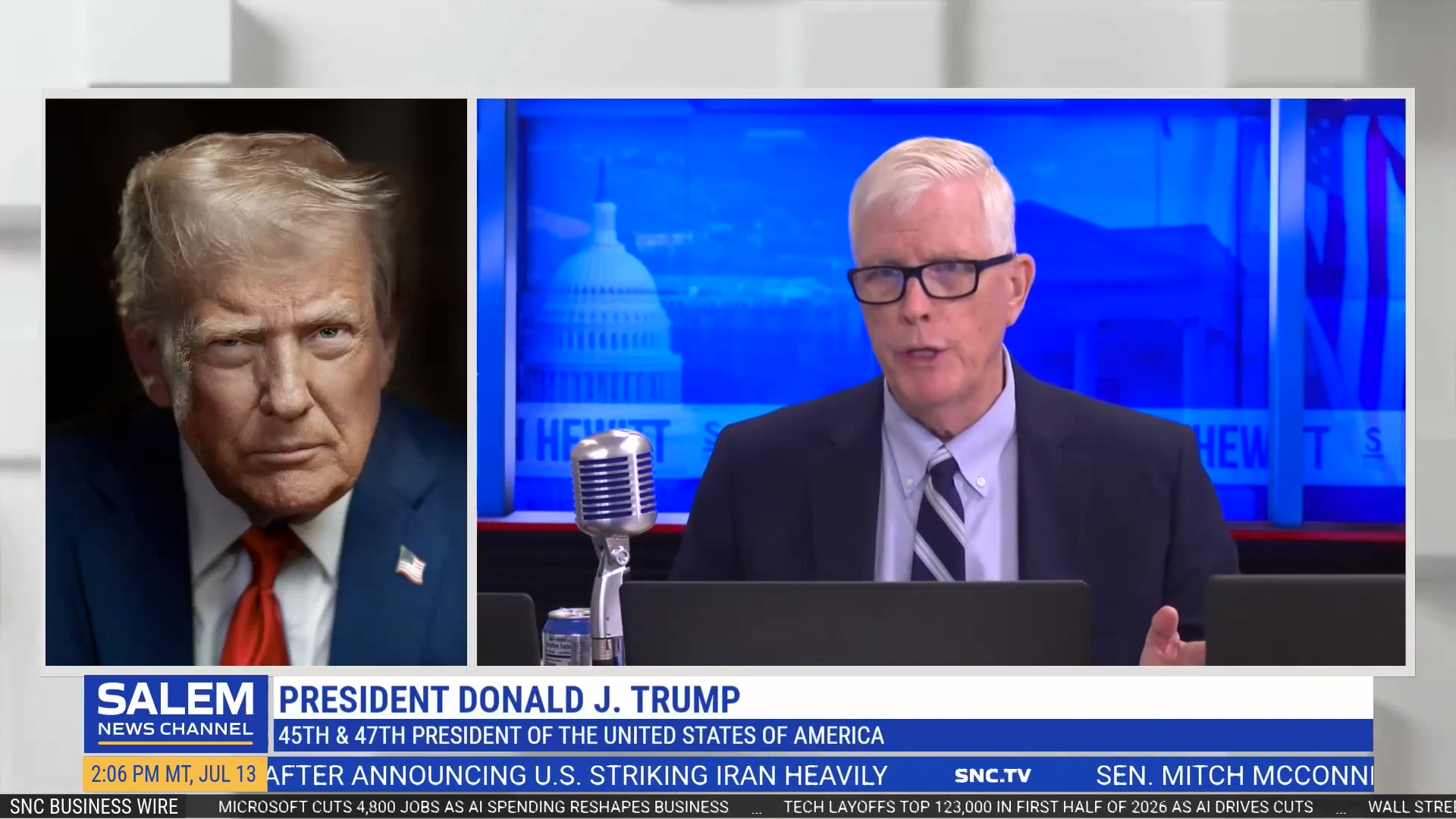 The Full President Trump Interview