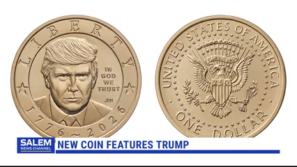 New Coin Featuring Trump Celebrates America's 250th Birthday