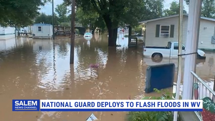 National Guard Deploys As Flash Floods In West Virginia Inundate Homes And Businesses