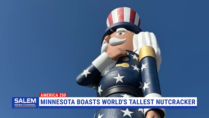 A Minnesota Town Now Boasts The World's Tallest Nutcracker