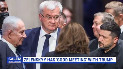 Zelenskyy Has 'Good Meeting' With Trump As He Seeks More Cooperation With U.S.