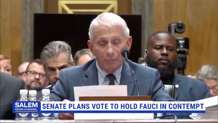 Senate Plans Vote To Hold Fauci In Contempt For Refusing To Answer COVID-19 Questions