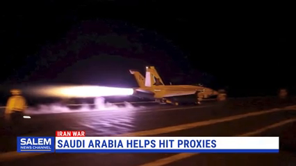 Saudi Arabia Helps U.S. In Iran War