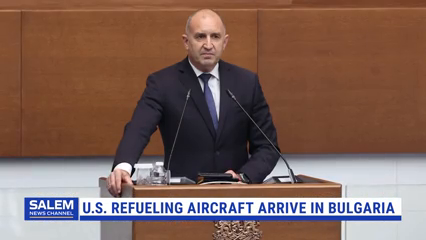 First U.S. Refueling Aircraft Arrive At Air Base In Bulgaria To Support Middle East Operations