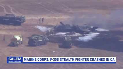 Pilot Expected To Live After F-35B Stealth Fighter Crash In CA
