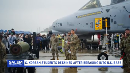 South Korean Students Detained For Allegedly Breaking Into U.S. Military Base