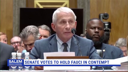 Senate Committee Votes to Hold Fauci in Contempt