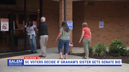South Carolina Republicans Hold Primary To Pick Senate Replacement For The Late Lindsey Graham