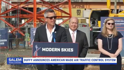 Duffy Unveils "Made In The USA" Mandate For Air Traffic Control System