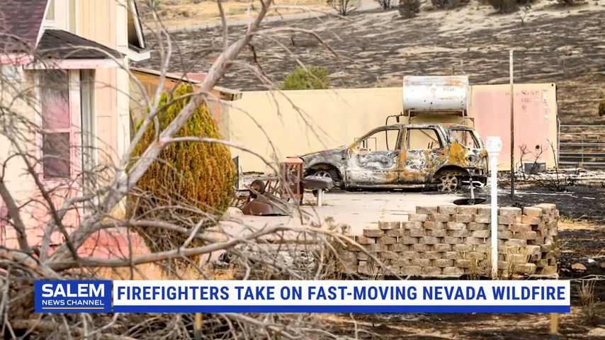 Crews Fight Fast-Moving Nevada Wildfire From Spreading To Homes In Reno