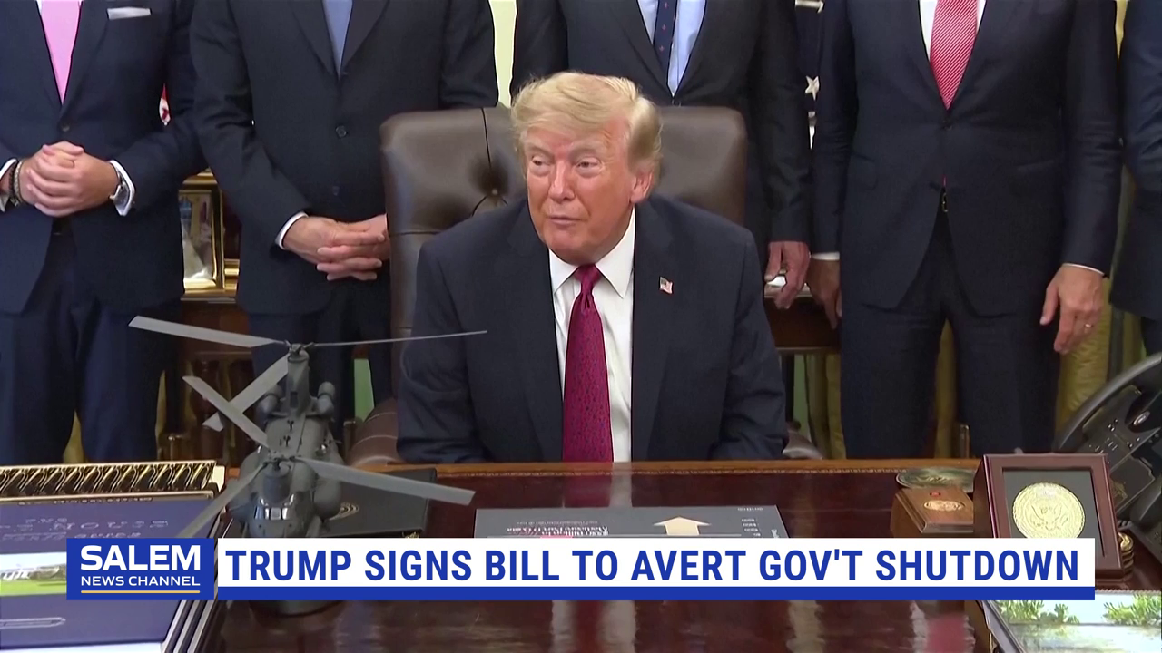 Trump Signs Bill To Avert Government Shutdown Before Midterm Elections