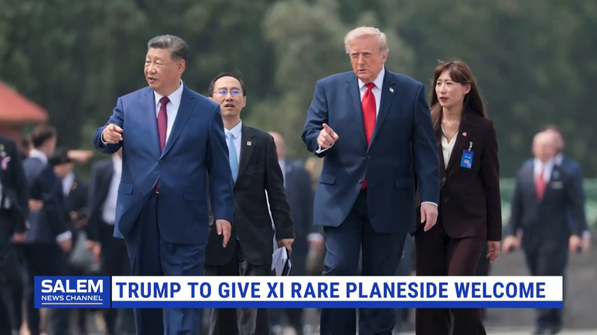 Trump To Give Xi Rare Planeside Welcome