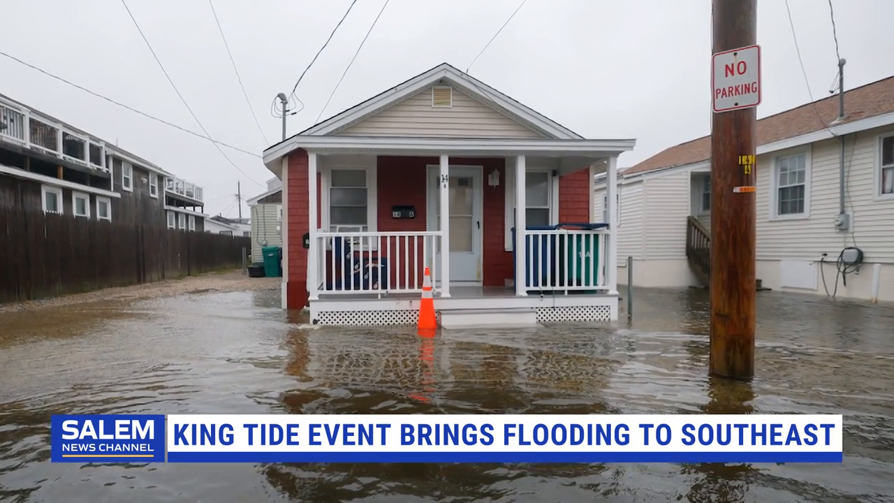 King Tide Event Brings Flooding To Southeast Coast