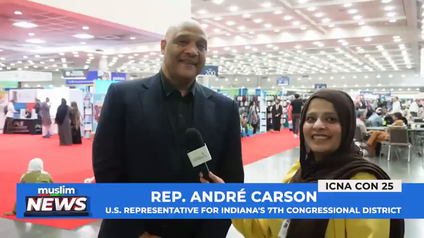 Exclusive Interview: Rep. André Carson on Empowering Muslim Media | ICNA-MAS 2025 Special
