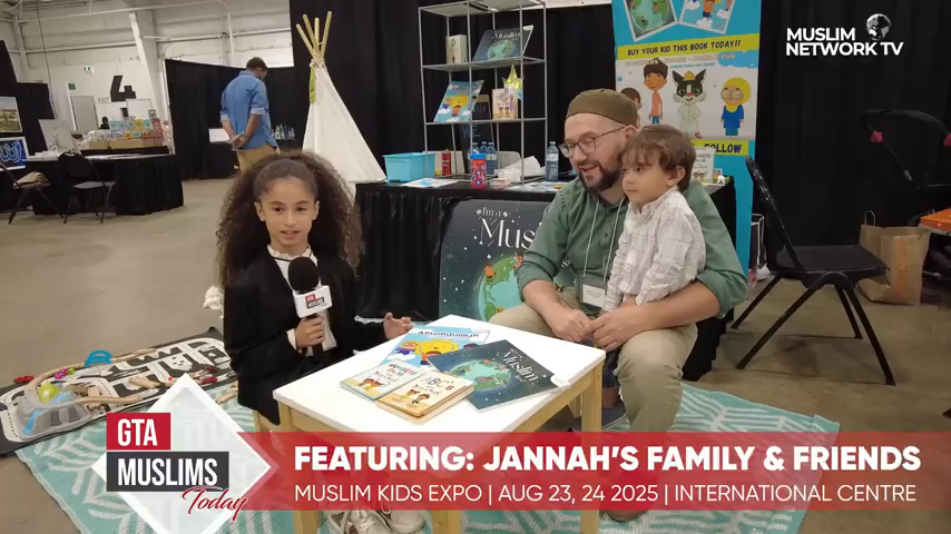 Nadia Ramadan with Jannah’s Family & Friends | Muslim Kids Expo 2025 | GTA Muslims Today