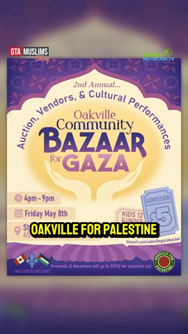 Oakville Community Bazaar for Gaza