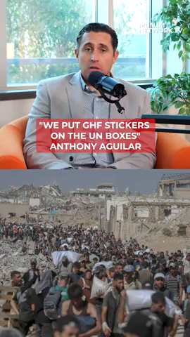 “This wasn't humanitarian aid.”